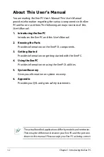 Preview for 6 page of Asus Eee PC 701SDX Linux User Manual