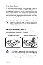 Preview for 25 page of Asus Eee PC 701SDX Linux User Manual