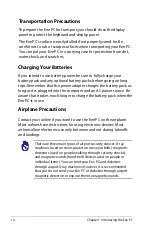 Preview for 8 page of Asus Eee PC 900 User Manual