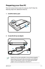 Preview for 9 page of Asus Eee PC 900 User Manual