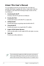 Preview for 6 page of Asus Eee PC 900A Series User Manual