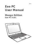 Asus Eee PC Meego X101 User Manual preview