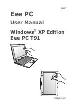 Preview for 1 page of Asus Eee PC T91 User Manual