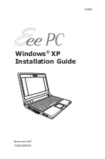 Asus Eee PC Installation Manual preview