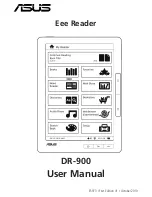 Asus Eee Reader DR-900 User Manual preview