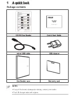 Preview for 4 page of Asus Eee Reader DR-900 User Manual