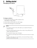 Preview for 6 page of Asus Eee Reader DR-900 User Manual
