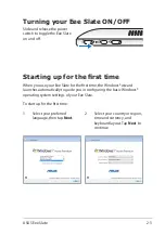 Preview for 17 page of Asus EEE SLATE E6281 User Manual