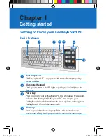 Preview for 8 page of Asus EeeKeyboard PC EK1542 User Manual