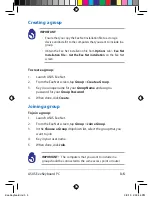 Preview for 39 page of Asus EeeKeyboard PC EK1542 User Manual