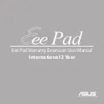 Asus EeePAD Warranty Extension User Manual preview