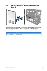 Предварительный просмотр 19 страницы Asus ESC2000 G2 Configuration Manual