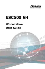 Asus ESC500 G4 SFF User Manual preview