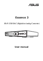 Preview for 1 page of Asus Essence 3 User Manual