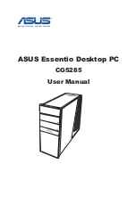 Asus Essentio CG5285 User Manual preview