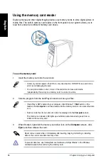 Предварительный просмотр 38 страницы Asus Essentio CG8565 User Manual