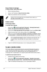 Предварительный просмотр 122 страницы Asus Essentio CG8580 User Manual