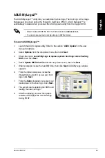 Предварительный просмотр 57 страницы Asus Essentio CM1730 User Manual