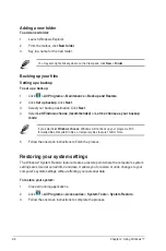 Preview for 22 page of Asus Essentio CM5340 User Manual