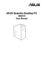 Asus Essentio CM5675 User Manual preview