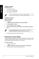 Preview for 28 page of Asus Essentio CM6340 User Manual