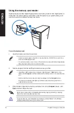 Предварительный просмотр 34 страницы Asus Essentio CM6731 User Manual