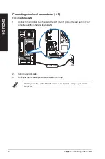 Предварительный просмотр 40 страницы Asus Essentio CM6731 User Manual