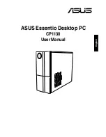 Предварительный просмотр 2 страницы Asus Essentio CP1130 User Manual