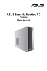 Предварительный просмотр 3 страницы Asus Essentio CP3130 User Manual