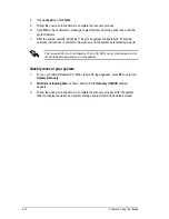 Preview for 64 page of Asus Essentio CP5141 User Manual