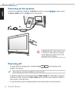 Предварительный просмотр 28 страницы Asus ET2203T-B0317 - Eee Top User Manual