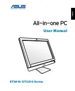 Preview for 1 page of Asus ET2210 Series User Manual