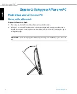 Предварительный просмотр 16 страницы Asus ET2220 Series User Manual