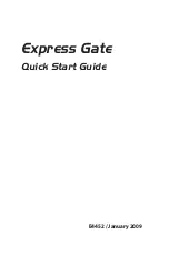 Preview for 1 page of Asus Express Gate N81VG-X2 Quick Start Manual