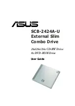 Asus External Slim Combo Drive SCB-2424A-U User Manual preview