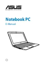 Preview for 1 page of Asus F102B E-Manual