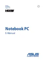 Preview for 1 page of Asus F205T E-Manual