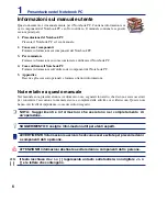 Preview for 6 page of Asus F3SV-B2 Manuale Dell'Utente