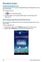 Предварительный просмотр 46 страницы Asus Fonepad ME560CG User Manual