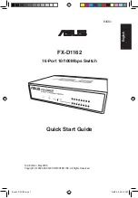 Preview for 1 page of Asus FX-D1162 Quick Start Manual