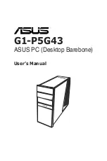 Предварительный просмотр 1 страницы Asus G1-P5G43 User Manual