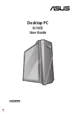 Asus G15CE User Manual предпросмотр