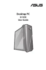 Предварительный просмотр 1 страницы Asus G15CK User Manual