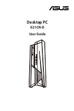 Предварительный просмотр 1 страницы Asus G21CN-D User Manual