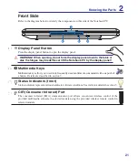 Предварительный просмотр 21 страницы Asus G2K Hardware User Manual