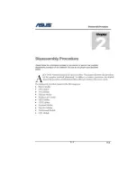 Предварительный просмотр 2 страницы Asus G50V Series Assembly Manual