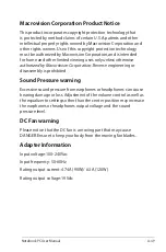 Preview for 127 page of Asus G55V User Manual