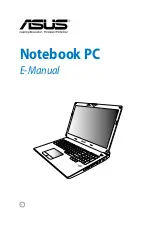 Предварительный просмотр 1 страницы Asus G750JH E-Manual