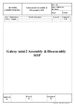 Preview for 1 page of Asus Galaxy mini 2 Assembly & Disassembly
