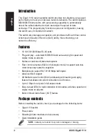 Preview for 2 page of Asus GIGAX 1116 Quick Installation Manual